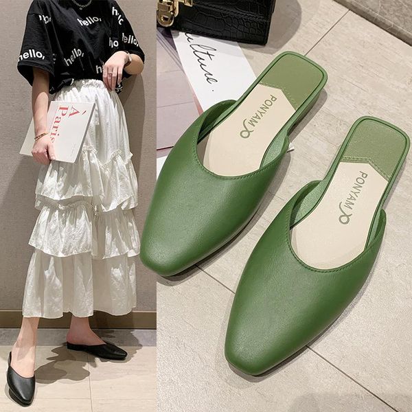 mazefeng brand 2021 summer slippers slip on 3 cm square heel shoes high heels women pumps slides sandals plus size 36-40, Black
mazefeng brand 2021 summer slippers slip on 3 cm square heel shoes high heels women pumps slides sandals plus size 36-40, Black