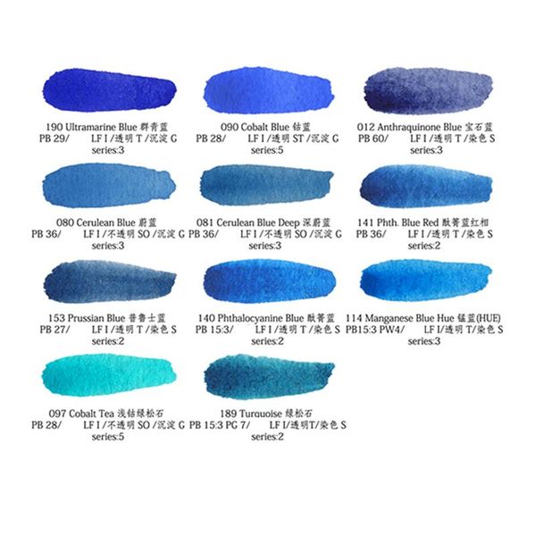 gift sets original america mg watercolor artist grade pigment single tubular 15ml blue series professional art supplies
gift sets original america mg watercolor artist grade pigment single tubular 15ml blue series professional art supplies