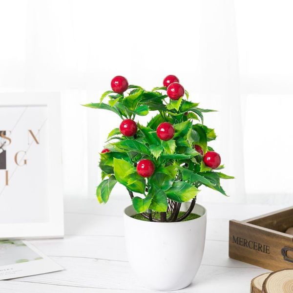 decorative flowers & wreaths artificial plants bonsai small tree pot fake cherry tangerine fruit potted ornaments for home decoration garden
decorative flowers & wreaths artificial plants bonsai small tree pot fake cherry tangerine fruit potted ornaments for home decoration garden