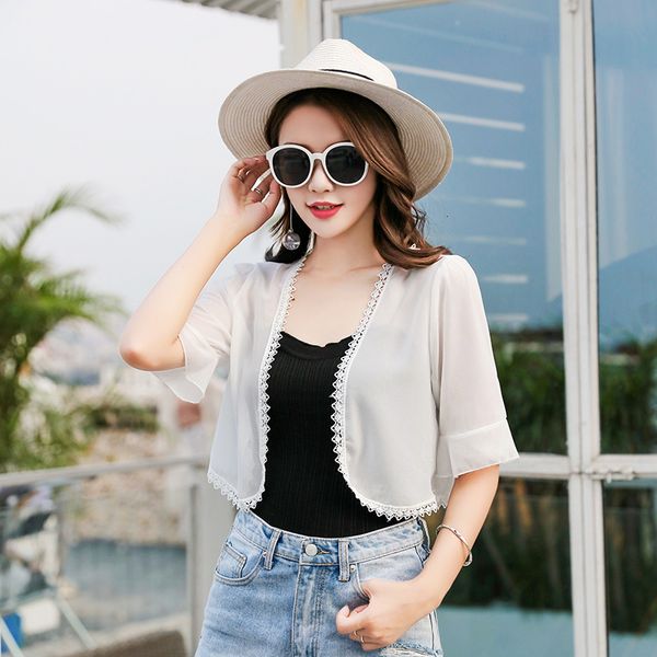 women's blouses & shirts fashion chiffon kimono cardigan casual 3/4 sleeve loose black white women plus size summer sunscreen top
women's blouses & shirts fashion chiffon kimono cardigan casual 3/4 sleeve loose black white women plus size summer sunscreen top