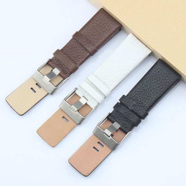 watch bands 22 24 26 28mm genuine leather watchband for black brown white strap men wrist bracelet pin buckle
watch bands 22 24 26 28mm genuine leather watchband for black brown white strap men wrist bracelet pin buckle