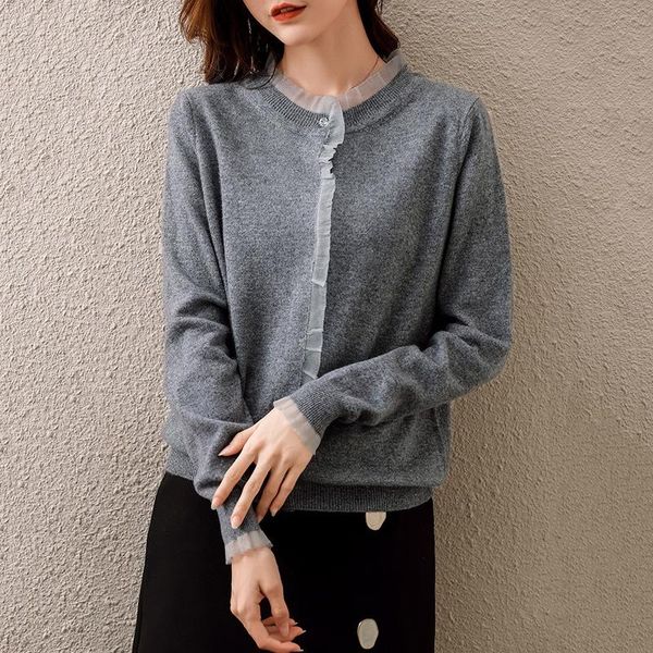 women's knits & tees 2021 100% cashmere and wool cardigan women coat autumn o-neck collar warm jacket long sleeve soft sweater female o, White
women's knits & tees 2021 100% cashmere and wool cardigan women coat autumn o-neck collar warm jacket long sleeve soft sweater female o, White