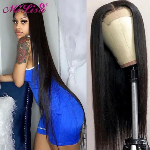 lace wigs 5x5 closure wig brazilian straight human hair front pre plucked for women remy 30 inch, Black;brown
lace wigs 5x5 closure wig brazilian straight human hair front pre plucked for women remy 30 inch, Black;brown