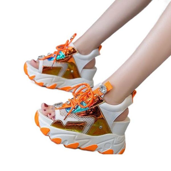 sandals inner high net red women's summer 2021 korean version of the slope heel ins tide drill transparent fairy, Black
sandals inner high net red women's summer 2021 korean version of the slope heel ins tide drill transparent fairy, Black