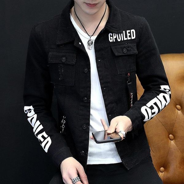 wholesale 2021 men's thin jacket korean slim denim spring and summer personality mens all-match cowboy jackets, Black;brown
wholesale 2021 men's thin jacket korean slim denim spring and summer personality mens all-match cowboy jackets, Black;brown