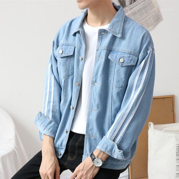 men's jackets 2021 spring and autumn personality letters long sleeve shoulder hole denim jacket embroidered shirt, Black;brown
men's jackets 2021 spring and autumn personality letters long sleeve shoulder hole denim jacket embroidered shirt, Black;brown