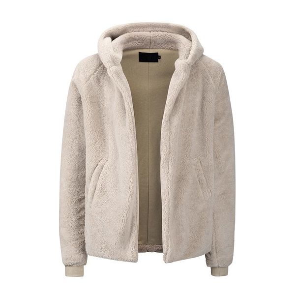 men's wool & blends autumn and winter high street slit strut plush cardigan coat men women with the same sweater warm, Black
men's wool & blends autumn and winter high street slit strut plush cardigan coat men women with the same sweater warm, Black