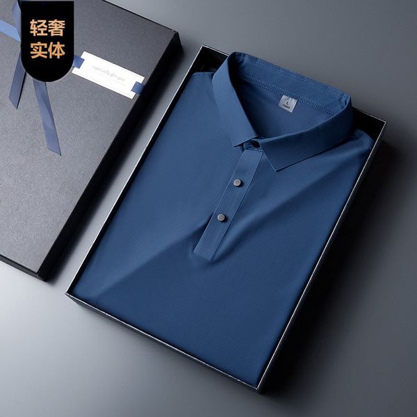 men's t shirts father's day summer high-end polo shirt busins casual tracels ice silk short sleeve t-shirt, White;black
men's t shirts father's day summer high-end polo shirt busins casual tracels ice silk short sleeve t-shirt, White;black
