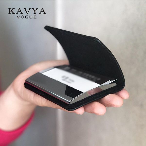 card holders magnetic lock genuine leather bussiness namecard case id bank holder box organizer wallet, Brown;gray
card holders magnetic lock genuine leather bussiness namecard case id bank holder box organizer wallet, Brown;gray