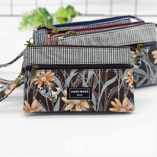 women purse cloth long wallet multi layer fabric clutch flower womens mobile phone bag for lady walking carry pouch handbag, Red;black
women purse cloth long wallet multi layer fabric clutch flower womens mobile phone bag for lady walking carry pouch handbag, Red;black