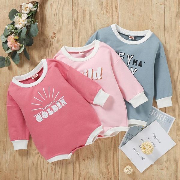 rompers born baby casual long sleeve romper letters printed pattern swearshirts jumpsuit toddler infant girls boys autumn clothes, Blue
rompers born baby casual long sleeve romper letters printed pattern swearshirts jumpsuit toddler infant girls boys autumn clothes, Blue
