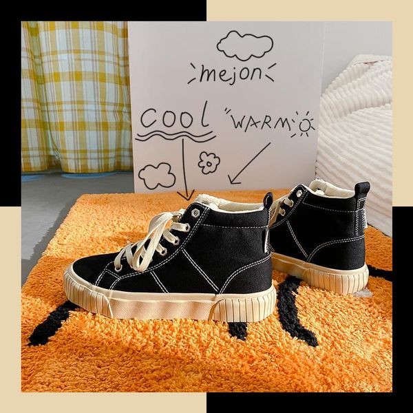 boots women's shoes winter women warm fur plush lady casual lace up fashion sneakers zapatillas mujer platform snow, Black
boots women's shoes winter women warm fur plush lady casual lace up fashion sneakers zapatillas mujer platform snow, Black