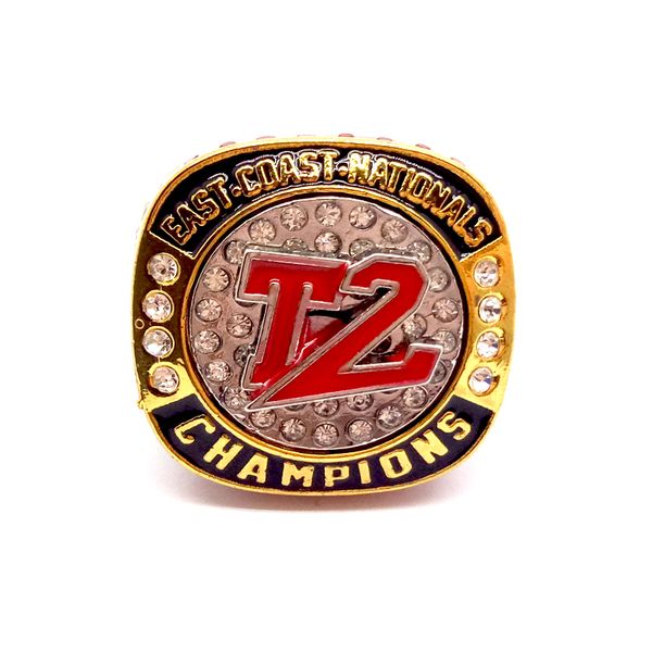 sidan retro men's ring, stainless steel jewelry brickset baseball champion ring, zircon jewelry ring of choice for fans, Golden;silver