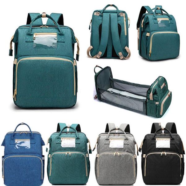 diaper bags usb folding portable baby crib mommy bag 2-in-1 multifunctional backpack mummy waterproof
diaper bags usb folding portable baby crib mommy bag 2-in-1 multifunctional backpack mummy waterproof