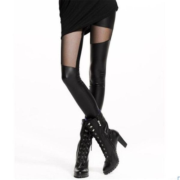 women's leggings visnxgi fashion women knitting black faux leather splicing mesh skinny elasticity slim spring clothes workout bottom
women's leggings visnxgi fashion women knitting black faux leather splicing mesh skinny elasticity slim spring clothes workout bottom