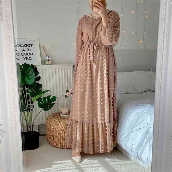 siskakia solid 3d pompon maxi long dress for women fall o neck full sleeve muslim duabi turkey qtar oman arabic clothes 210409, Black;gray
siskakia solid 3d pompon maxi long dress for women fall o neck full sleeve muslim duabi turkey qtar oman arabic clothes 210409, Black;gray