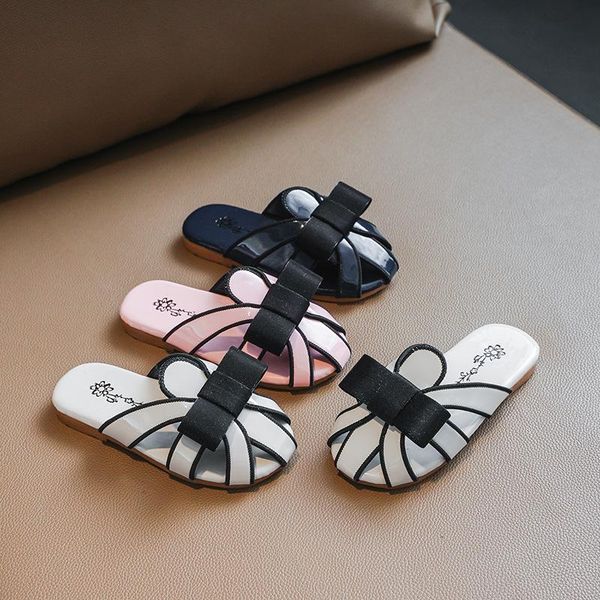 slipper children summer slippers for girls princess fashion indoor outdoor kids slides beach cut-outs with bowtie closed toes, Black;grey
slipper children summer slippers for girls princess fashion indoor outdoor kids slides beach cut-outs with bowtie closed toes, Black;grey