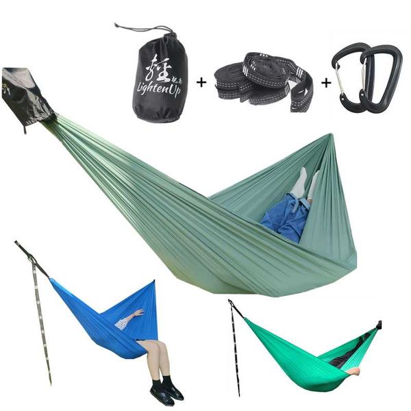 camp furniture 260*140cm tree hammocks camping outdoor portable parachute for hiking survival travel with three color availa
camp furniture 260*140cm tree hammocks camping outdoor portable parachute for hiking survival travel with three color availa
