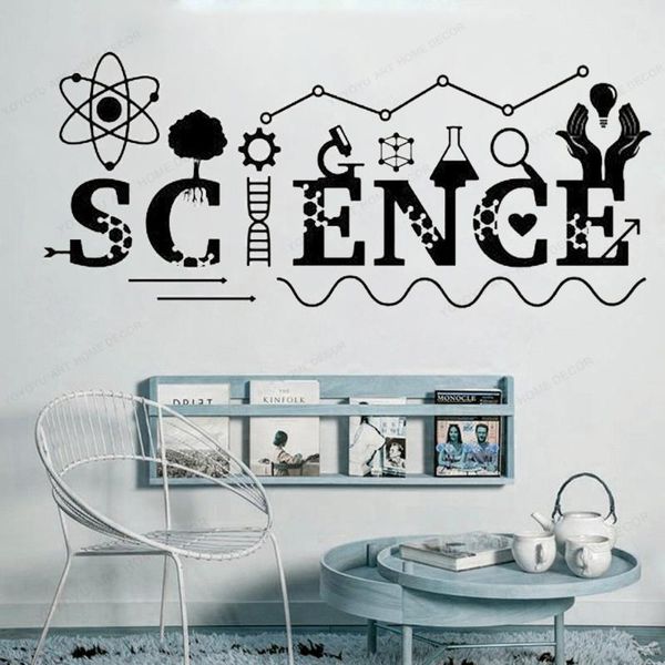 wall stickers science decal sign dna school classroom decor sticker education art mural hj418
wall stickers science decal sign dna school classroom decor sticker education art mural hj418