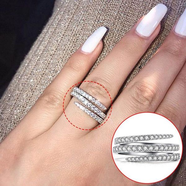 creative meteor micro-studded ring full of diamonds female personality 3 circles surround fashion wedding rings, Slivery;golden
creative meteor micro-studded ring full of diamonds female personality 3 circles surround fashion wedding rings, Slivery;golden