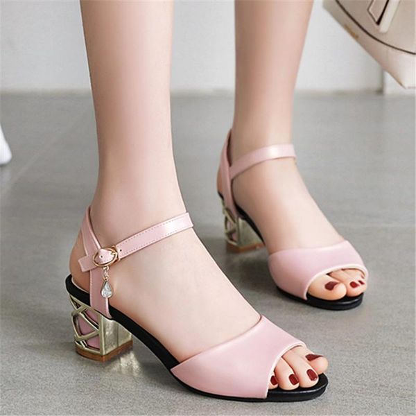 dress shoes large size block heels sandals women summer 2021 high ankle strap ladies sandales metallic docoration woman, Black
dress shoes large size block heels sandals women summer 2021 high ankle strap ladies sandales metallic docoration woman, Black