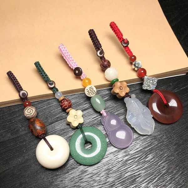 keychains ethnic carved gourd goldfish round pendant keychain for women bodhi lotus key ring holder spiritual meditation jewelry, Silver
keychains ethnic carved gourd goldfish round pendant keychain for women bodhi lotus key ring holder spiritual meditation jewelry, Silver