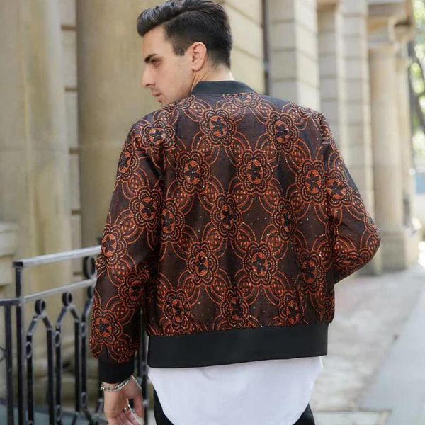 jacket luxury party outfit club bar coat men casaca hombre 4xl jaqueta masculina 2021 autumn jacquard bomber 4 colors men's jackets, Black;brown
jacket luxury party outfit club bar coat men casaca hombre 4xl jaqueta masculina 2021 autumn jacquard bomber 4 colors men's jackets, Black;brown