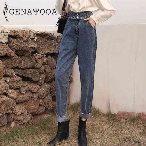 genayooa vingate high waist woman looes boyfriend jeans for women streetwear demin harem pants with pocket 210417, Blue
genayooa vingate high waist woman looes boyfriend jeans for women streetwear demin harem pants with pocket 210417, Blue