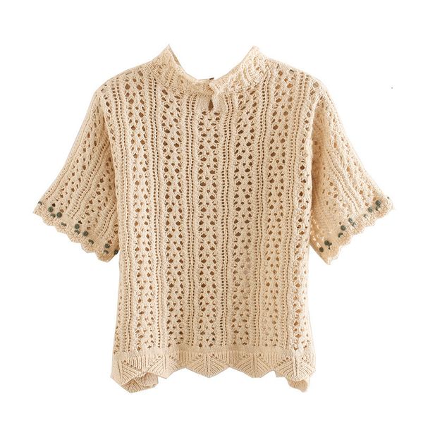 crew short sleeve women's knits tees clothing summer wear thin crochet jacket, White
crew short sleeve women's knits tees clothing summer wear thin crochet jacket, White