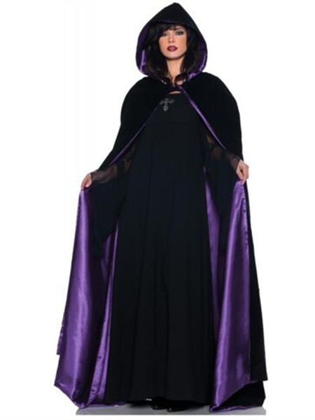 wraps & jackets velvet wedding elegant hooded cloak winter long cape halloween costume accessories, White
wraps & jackets velvet wedding elegant hooded cloak winter long cape halloween costume accessories, White