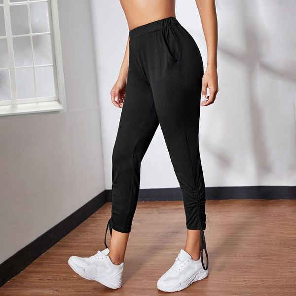 high-waist drawstring thin leggings running sports pants workout sport joggers with two side pocket naked-feel fabric, Black;blue
high-waist drawstring thin leggings running sports pants workout sport joggers with two side pocket naked-feel fabric, Black;blue