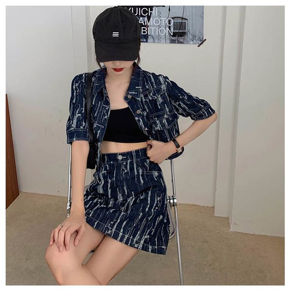 skirts temperament suit female fashion two-piece summer slim short denim tie-dye bag hip skirt outfitter clothing 3tzs, Black
skirts temperament suit female fashion two-piece summer slim short denim tie-dye bag hip skirt outfitter clothing 3tzs, Black