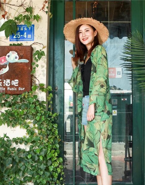 women's blouses & shirts seaside beach holiday bohemian chiffon shirt thin section long female summer sleeve green harajuku women blous, White
women's blouses & shirts seaside beach holiday bohemian chiffon shirt thin section long female summer sleeve green harajuku women blous, White