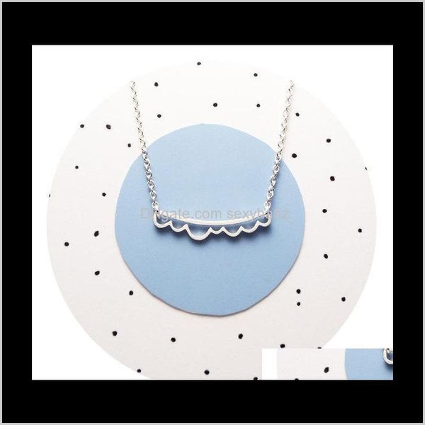 & pendants jewelry drop delivery 2021 10pcs- n120 ocean wave bar open cloud scalloped pendant necklace beach necklaces simple geometric chev, Silver
& pendants jewelry drop delivery 2021 10pcs- n120 ocean wave bar open cloud scalloped pendant necklace beach necklaces simple geometric chev, Silver