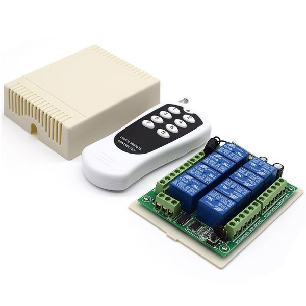 433mhz wireless universal remote control dc 12v 8ch rf relay receiver and 500 meters for controlers
433mhz wireless universal remote control dc 12v 8ch rf relay receiver and 500 meters for controlers