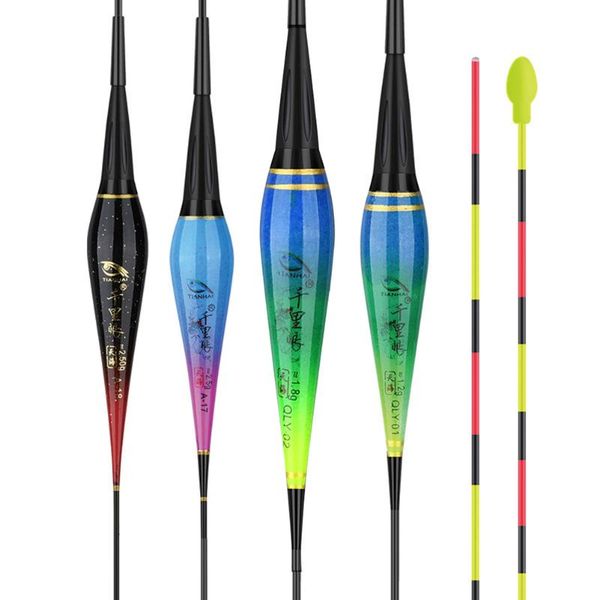 fishing accessories nano led luminous fish bite electric floats automatic reminder color sensitivity thickened stick buoy lure
fishing accessories nano led luminous fish bite electric floats automatic reminder color sensitivity thickened stick buoy lure
