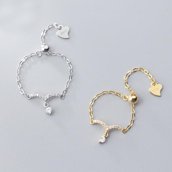 cluster rings 925 solid sterling silver chain adjustable chevron pinkie midi knuckle size 2 ~ 10 ring a3223, Golden;silver
cluster rings 925 solid sterling silver chain adjustable chevron pinkie midi knuckle size 2 ~ 10 ring a3223, Golden;silver