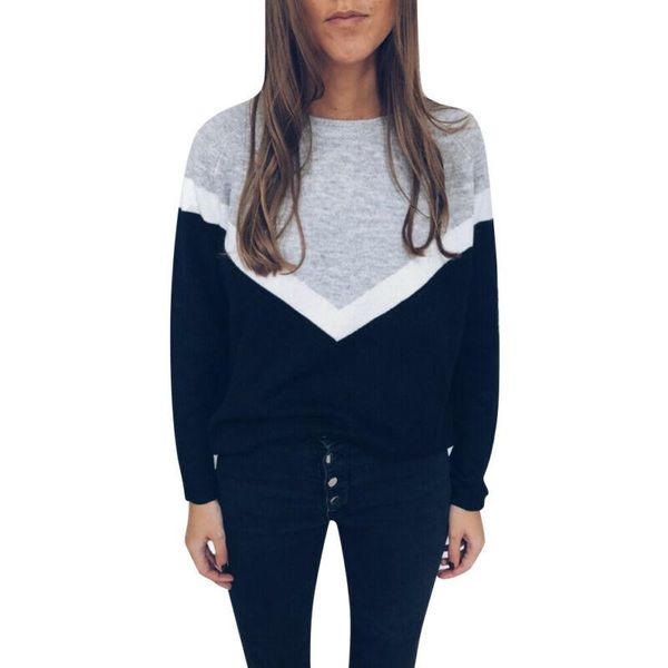 women's hoodies & sweatshirts women ladies long sleeve round neck sweatshirt thin loose fashion color patchwork casual shirts, Black
women's hoodies & sweatshirts women ladies long sleeve round neck sweatshirt thin loose fashion color patchwork casual shirts, Black