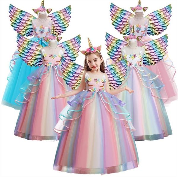 flower appliques girls dressses for girl dress children elegant rainbow wedding formal tutu ball gown kids party unicorn princess costume, Red;yellow
flower appliques girls dressses for girl dress children elegant rainbow wedding formal tutu ball gown kids party unicorn princess costume, Red;yellow