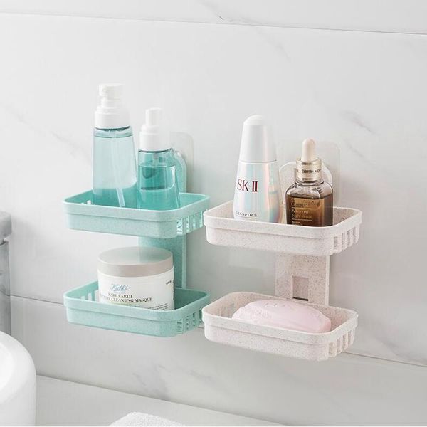 double layer soap rack bathroom shower box dish storage plate tray holder case housekeeping container organizer dishes
double layer soap rack bathroom shower box dish storage plate tray holder case housekeeping container organizer dishes