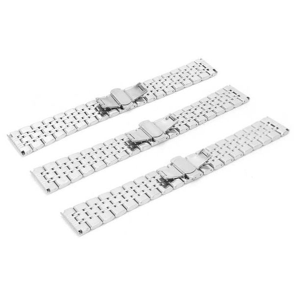 watch bands strap bracelet stainless steel band silver solid adjustable butterfly clasp replacement watchband, Black;brown
watch bands strap bracelet stainless steel band silver solid adjustable butterfly clasp replacement watchband, Black;brown