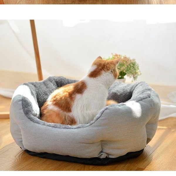 winter warm cat bed thicken washable - all season for small medium cats dog pet beds dogs house plush cozy nest mat pad kennels & pens
winter warm cat bed thicken washable - all season for small medium cats dog pet beds dogs house plush cozy nest mat pad kennels & pens