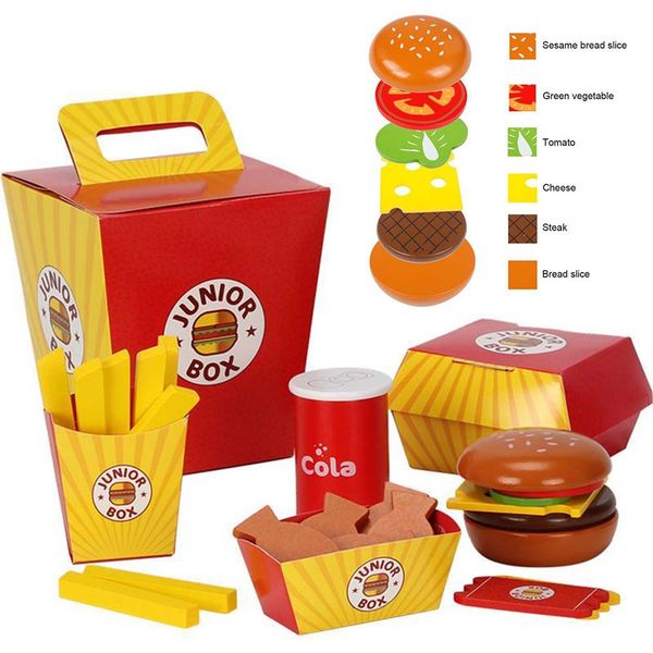Simulation Realistic Multifunctional Practical Convenient Hamburger French Fries Pretend Play Assembled Food Educational Toys
Simulation Realistic Multifunctional Practical Convenient Hamburger French Fries Pretend Play Assembled Food Educational Toys