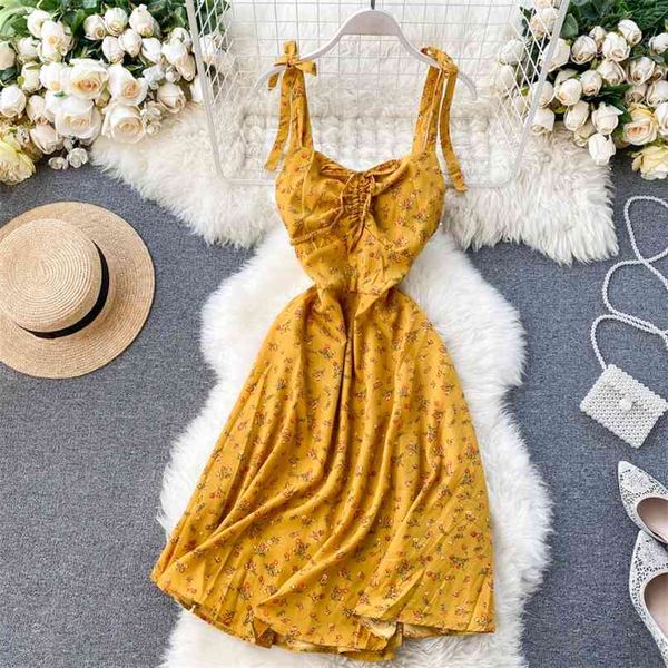 women beach holiday dress ins v-neck sleeveless pull-rope pleated high waist thin floral print vestidos l138 210527, Black;gray
women beach holiday dress ins v-neck sleeveless pull-rope pleated high waist thin floral print vestidos l138 210527, Black;gray