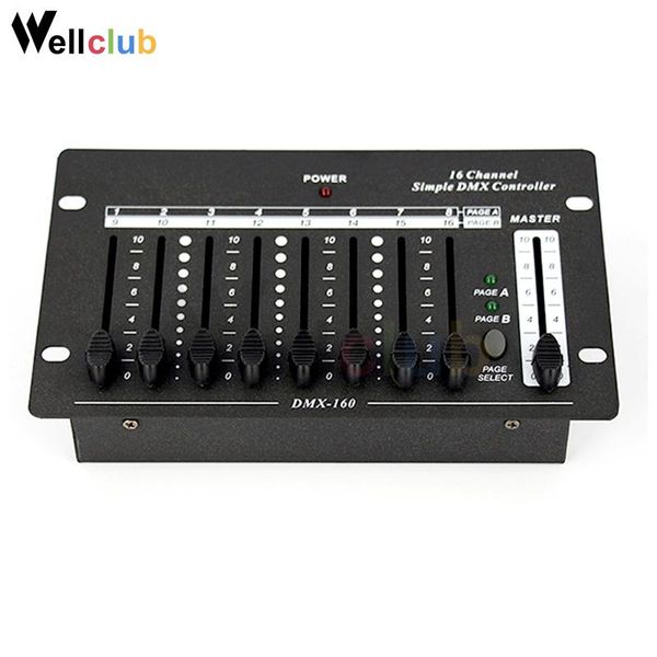 effects mini 16 channels dmx controller 512 - dj light console for led stage lighting
effects mini 16 channels dmx controller 512 - dj light console for led stage lighting