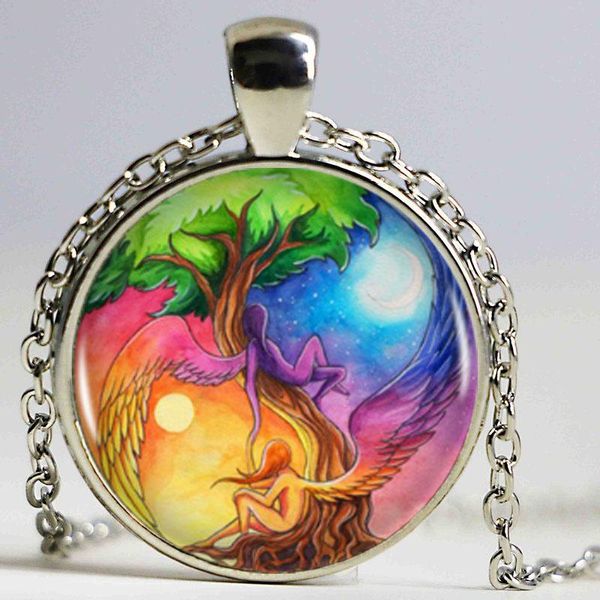 moon and sun pendant necklace handmade light dark jewelry bronze plated vintage women men necklaces, Silver
moon and sun pendant necklace handmade light dark jewelry bronze plated vintage women men necklaces, Silver