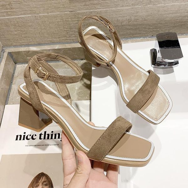 sandals women summer fashion women's 2021 solid color rubber ankle strap all-match comfortable high heel shoes dress, Black
sandals women summer fashion women's 2021 solid color rubber ankle strap all-match comfortable high heel shoes dress, Black