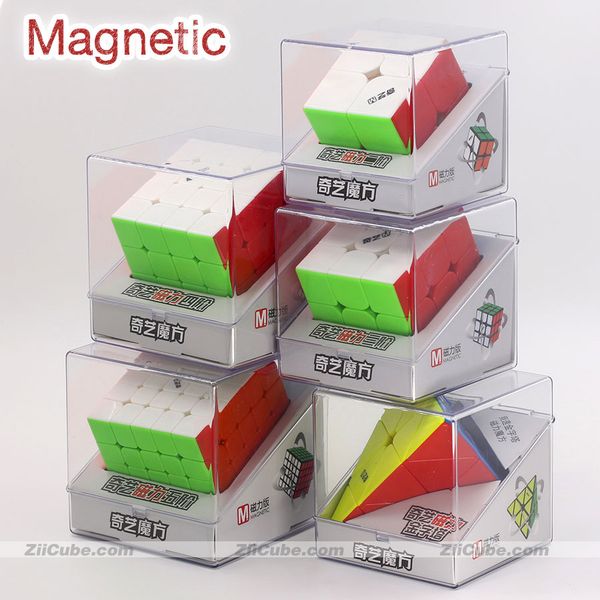 Magic puzlle QiYi magnetic cube puzzles magnet 2x2x2 3x3x3 4x4x4 5x5x5 Pyramid 4x4 pyramorphix 3x3 mastermorphix speed cube toy
Magic puzlle QiYi magnetic cube puzzles magnet 2x2x2 3x3x3 4x4x4 5x5x5 Pyramid 4x4 pyramorphix 3x3 mastermorphix speed cube toy
