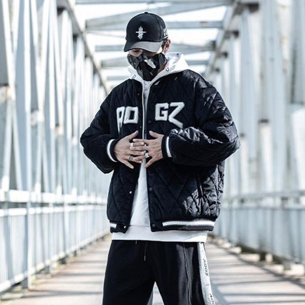 men's jackets aogz hip hop streetwear winter jacket men women thick baseball coat casual diamond padded cotton fashion harajuku, Black;brown
men's jackets aogz hip hop streetwear winter jacket men women thick baseball coat casual diamond padded cotton fashion harajuku, Black;brown