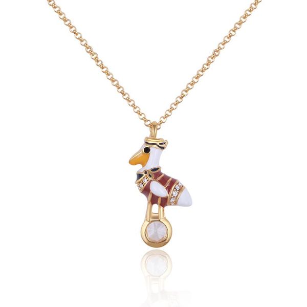 pendant necklaces european and american personality hand-painted enamel clavicle chain necklace, Silver
pendant necklaces european and american personality hand-painted enamel clavicle chain necklace, Silver